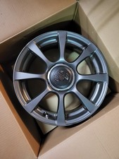 4 CERCHI IN LEGA ORIGINALI  500 ABARTH DA 16 + COPPETTE ORIGINAL + DISTANZIALI