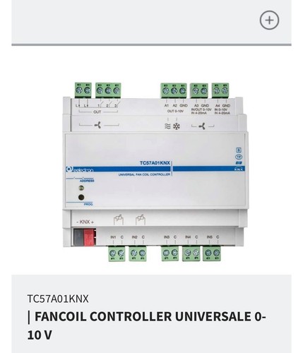 Controllore fancoil knx - fancoil,