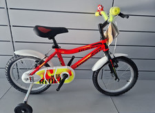 BICI TORPADO MTB JUNIOR T675 DUFFY MOUNTAIN BIKE 16'' BAMBINO 1 V ACCIAIO ROSSA