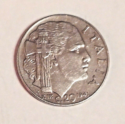 Moneta centesimi 1941 - 20,