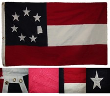 Clip bandiera 3x5 ricamati