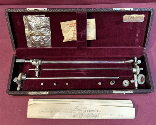 Antico set cistoscopio - , medico