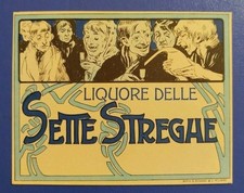 liquore delle Sette Streghe - imitazione Strega Benevento