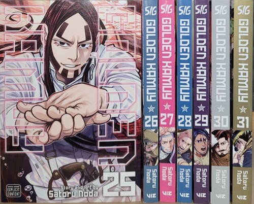 Golden kamuy serie manga - golden,