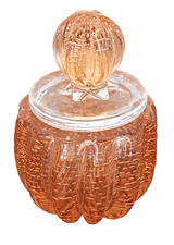 MURANO Seguso bullicante ambra, ciotola pesante, posacenere, vaso, vintage Made in Italy