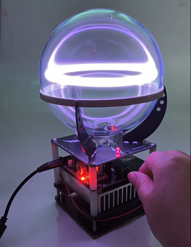 Tesla coil plasma - plasma, ball