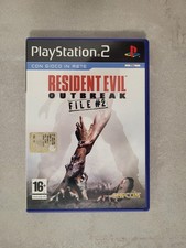 RESIDENT EVIL OUTBREAK FILE #2 PS2 COMPLETO PAL ITA *BUONE CONDIZIONI*