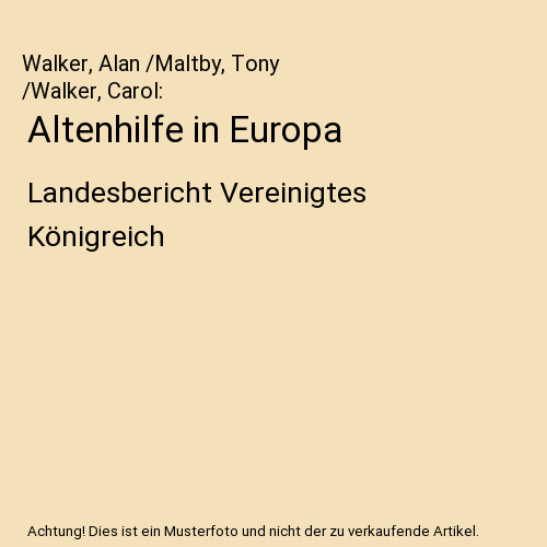 Altenhilfe europa - in,