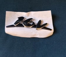 Coppia SCRITTA SIGLA STEMMA LOGO BADGE Originali FIAT COUPE  16V  New