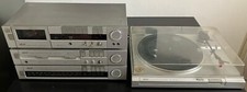 Stereo AKAI vintage con Amplificatore, Sintonizzatore, Cassette e Giradischi
