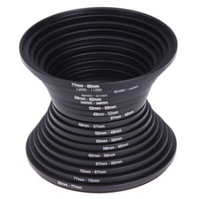 18 Pcs Filter Ring Adapter Set