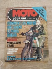 MOTO JOURNAL  395 SUZUKI TS 250 B KTM 125 175 250 Paris DAKAR ELF X 1979