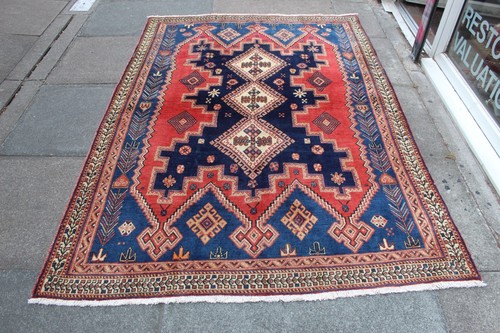 Tappeto grande vintage fatto - , a