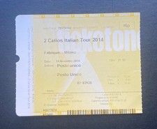 Biglietto ticket concerto 2