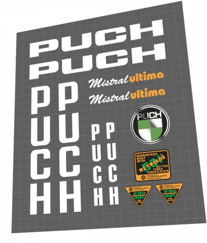 Kit decalcomanie telaio puch - decalcomanie,