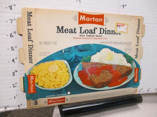 Morton dinner box 1968 - tv,