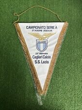 Pennant Gagliardetto LAZIO CAGLIARI  Match Worn Banderin Indossata No Maglia