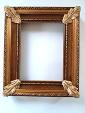 Cornice in legno Oro NOCE per