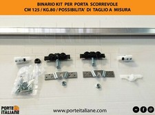 BINARIO portata KG. 80 KIT PER