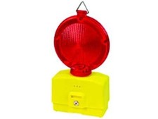LAMPADA STRADALE VEGA LED ROSSA - 2 batterie volt 6 Ah 5 non incluse  FER 317870