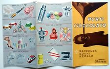 vintage catalogo RACCOLTA punti BUONI REGALO FERRERO PURO CIOCCOLATO 1950s
