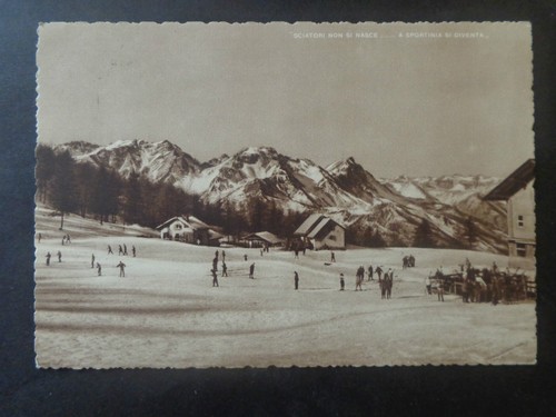 Cartolina torino sportinia - cartolina,
