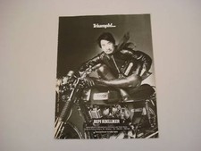 advertising Pubblicità 1973 MOTO TRIUMPH TRIDENT