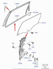 Guarnizione porta posteriore