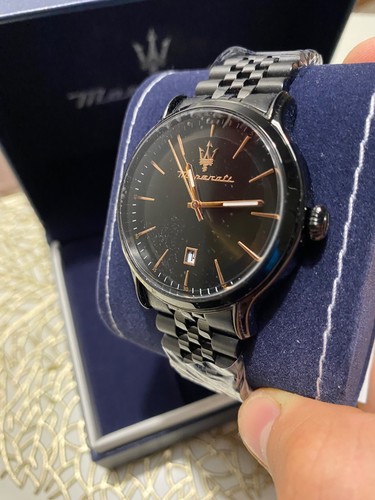 Orologio maserati uomo nero - uomo,