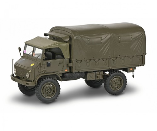Schuco unimog 404 - 1:35, oliv