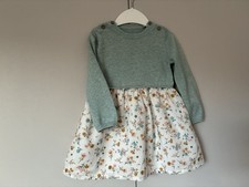 Grazioso Abito Maglia Salvia e