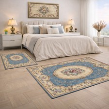 Aubusson tappeto parure - -,