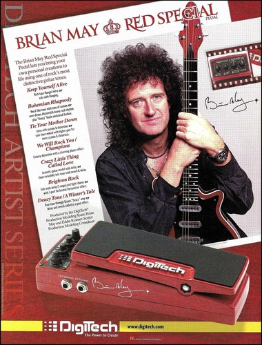 Pubblicità queen brian may - pubblicità,