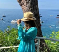 Cappello Fedora di paglia