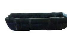 Vintage  1960’s Imperial Pottery Blue/green Drip Glaze Planter # F 72