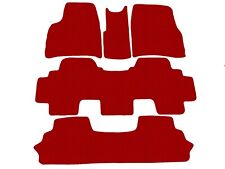 Classico Tappetini, Tappeti ROSSO per Lancia Phedra 2002-2013r 3 file di sedili