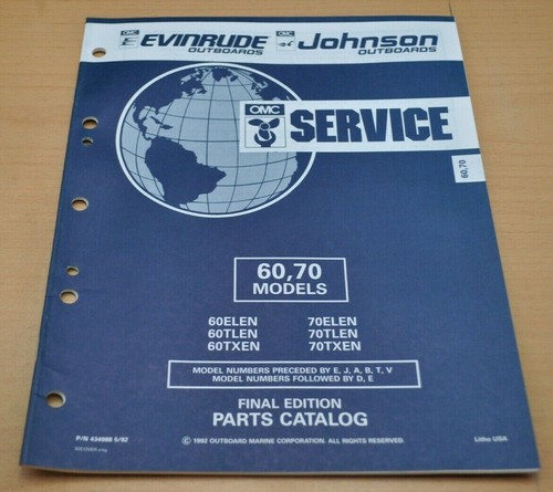 Omc johnson evinrude 70 - johnson,