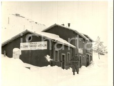 1954 PARCO NAZIONALE DEL GRAN SASSO Casa cantoniera sommersa dalla neve *Foto
