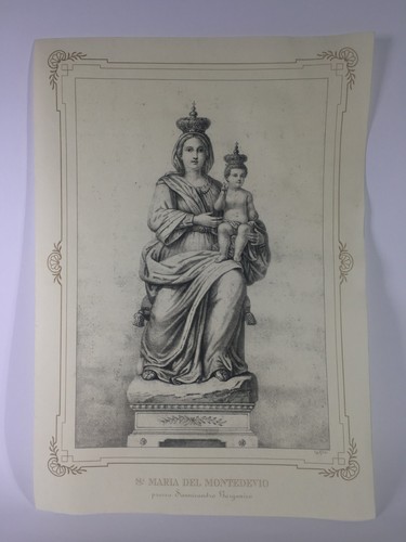 Stampa pergamena maria - pergamena, s.
