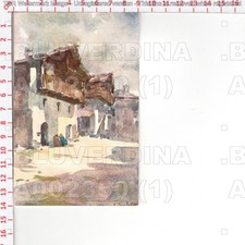 A2350 AOSTA COURMAYEUR LA SALLE 1920 ILLUSTRATORE ZAMBELETTI