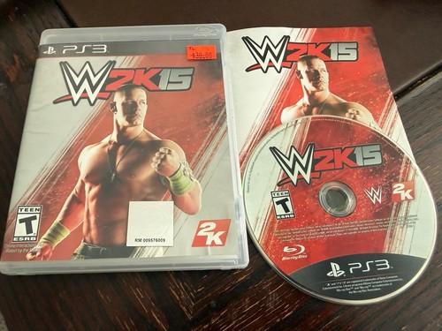 Wwe 2k15 sony - playstation, 3