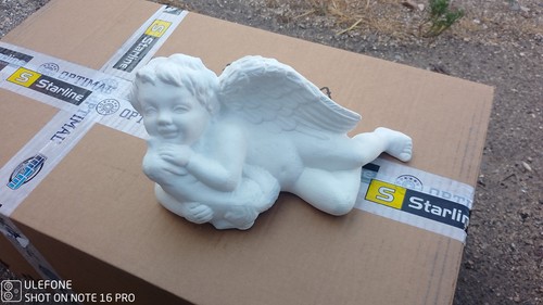 Angelo scultore terra cotta - scultore,