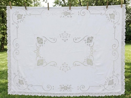 Antique european whitework - european,