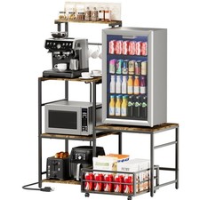 Mini Fridge with Microwave