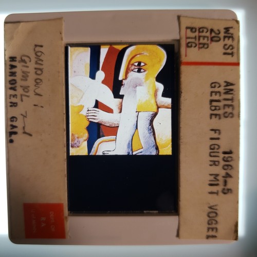 Horst antes gelbe figur mit - "gelbe,