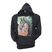 Felpe Stampate Con Cavalli  FRUIT OF THE LOOM