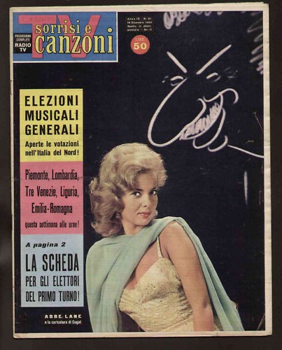 Sorrisi canzoni 1960 abbe - canzoni,