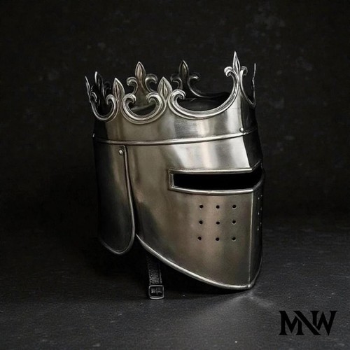 Elmetto corona medievale - elmetto, –