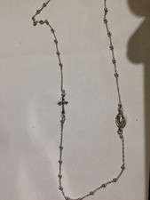 COLLANA IN ARGENTO 925 ROSARIO
