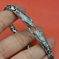 Bracciale uomo vero argento